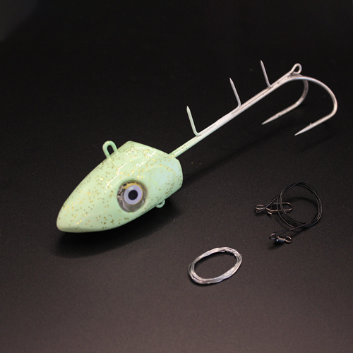 200 grams with fish eyelights all night